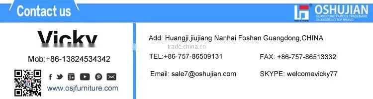 Oshujian new model foaming pu 3 seats chair SJ9068
