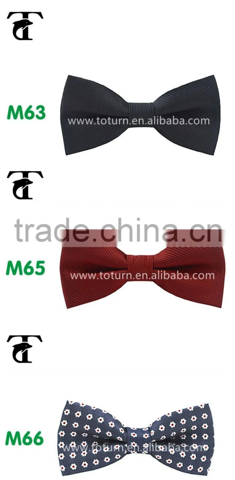 Nice Looking Colorful Party Decoration Self Tie Bow Tie For Wholesale
