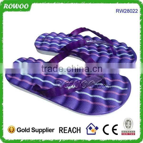 new design high quality EVA china rubber massage slipper