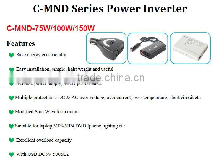 Meind dc inverter/converter 100W