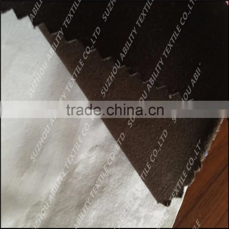 100 Polyester Microfiber Suede Dress Fabric