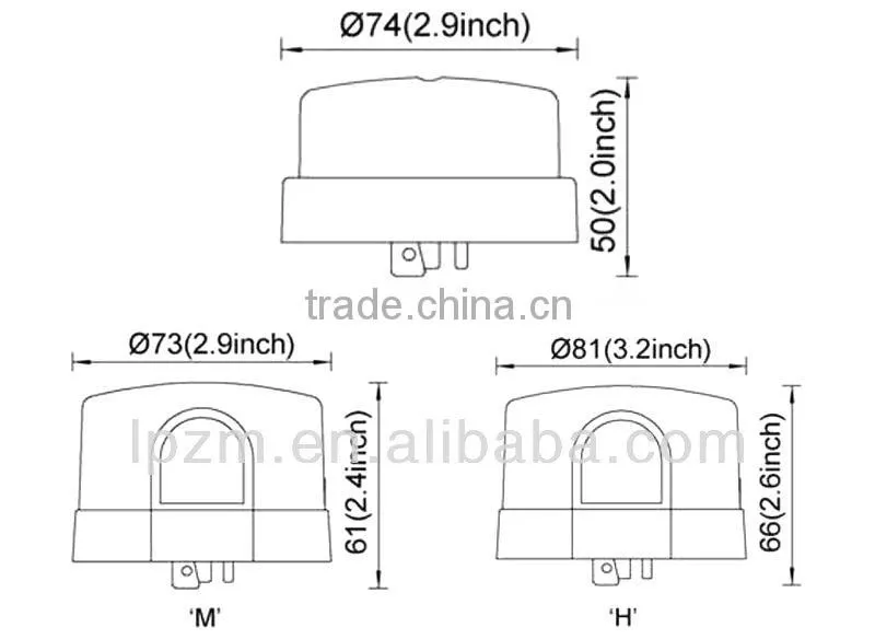 factory of light control switch HGG- 202