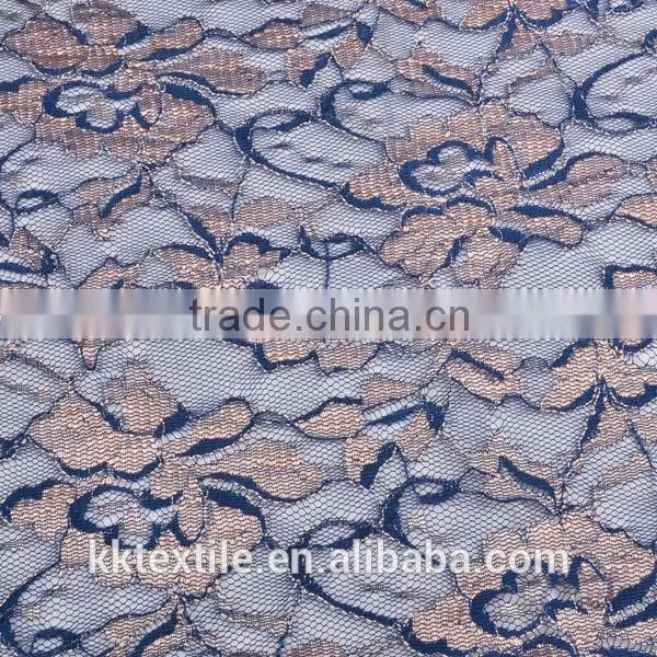 New Arrival Elegant 60% Nylon 40% viscose mesh lace fabric