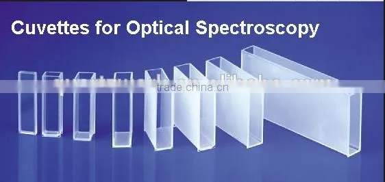 Spectrophotometer Quartz Cuvette for UV Absorbance Testing