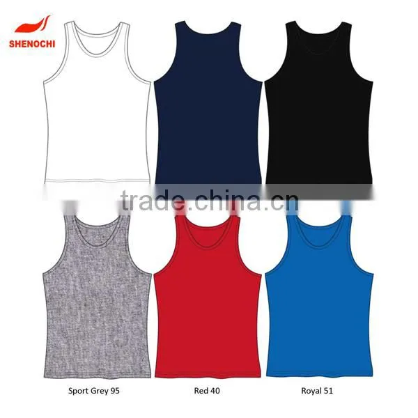 Hot Wholesale Custom Running Sports Singlets Sublimation