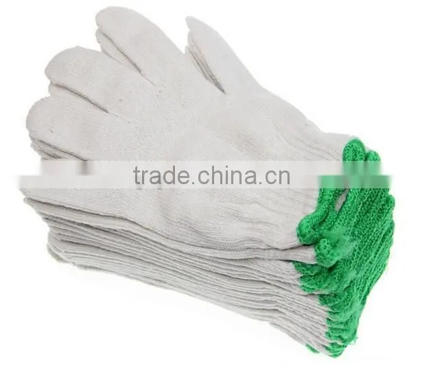 Protective Safety Work Cotton Knitted Gloves high quality safety cotton gloves
