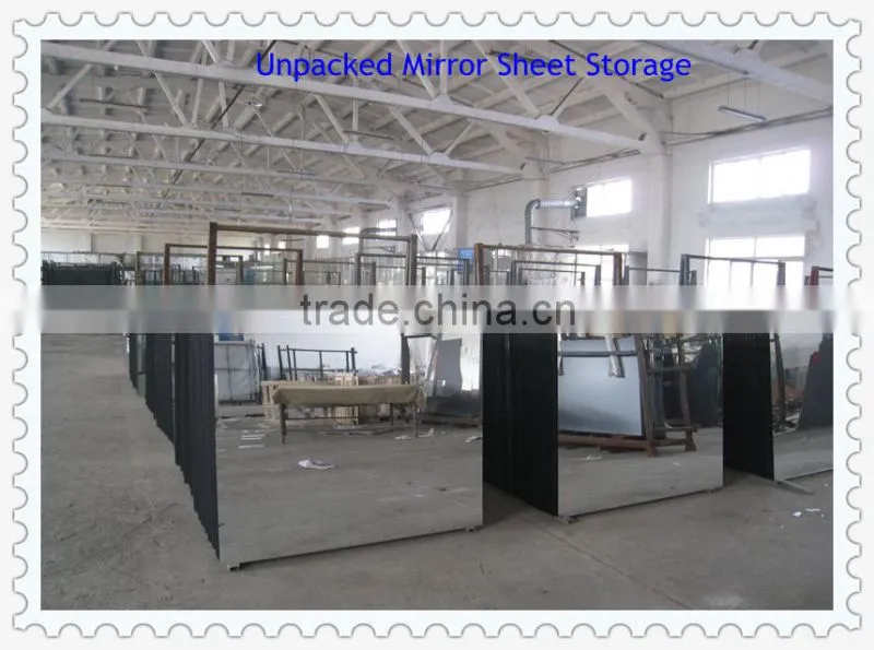 Double coating with ITALY FENZI paint round mirror