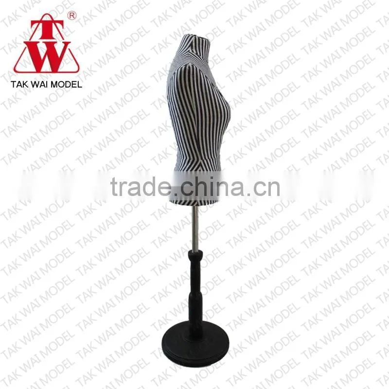 small mannequin for necklace displaying