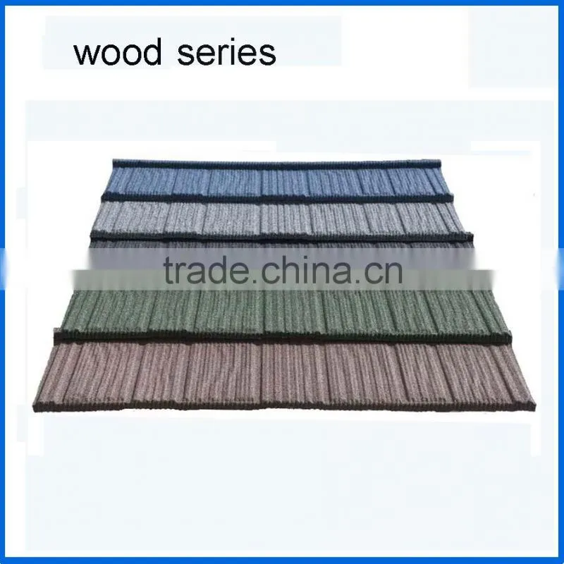 Trade Assurance stone coated steel roof tiles,stone coated metal roof tile