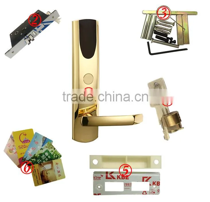 Hot Sale Swipe Card Portable Door Lock