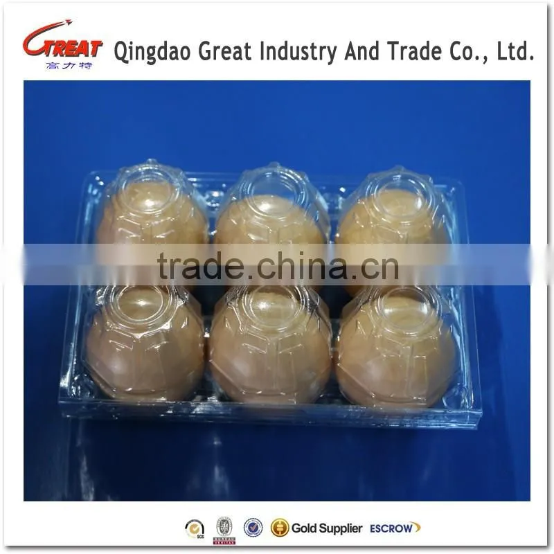 manufacturer plastic PET material egg tray