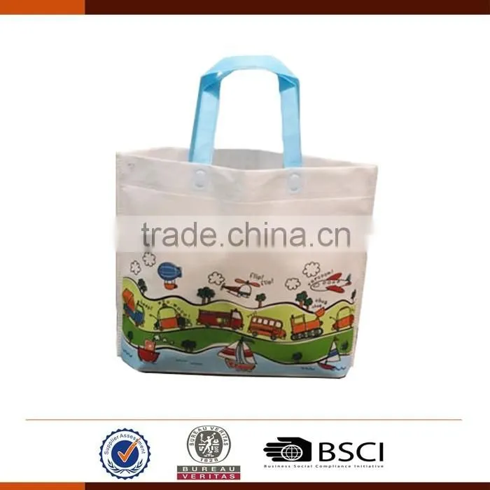 Cute Nonwoven Shopping Tote Bags for Girls