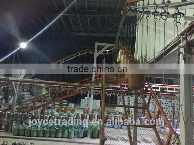 Steel door powder coating production line