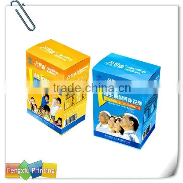 Custom Printing Paper Medicine Box