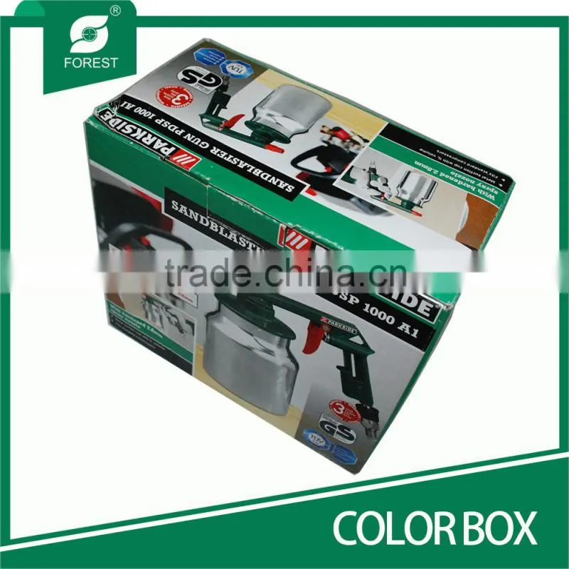 CUSTOM ACCEPT B FLUTE CORRUGATED COLOR BOXES FOR HOME APPLIANCE