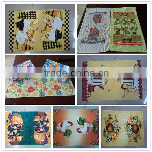 wholesale high quality microfiber tea towel