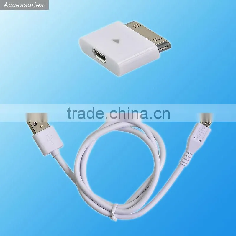 2500mAh usb battery pack for iphone and digital product