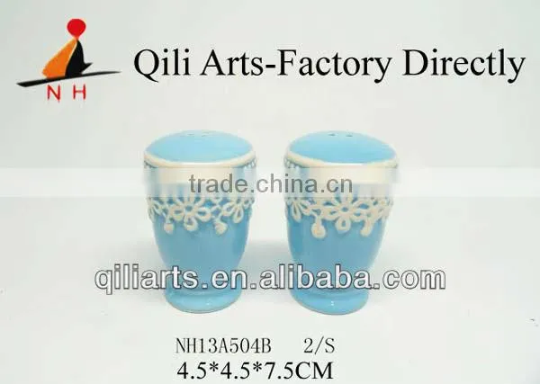 wholesale ceramic salt&pepper shaker made in China