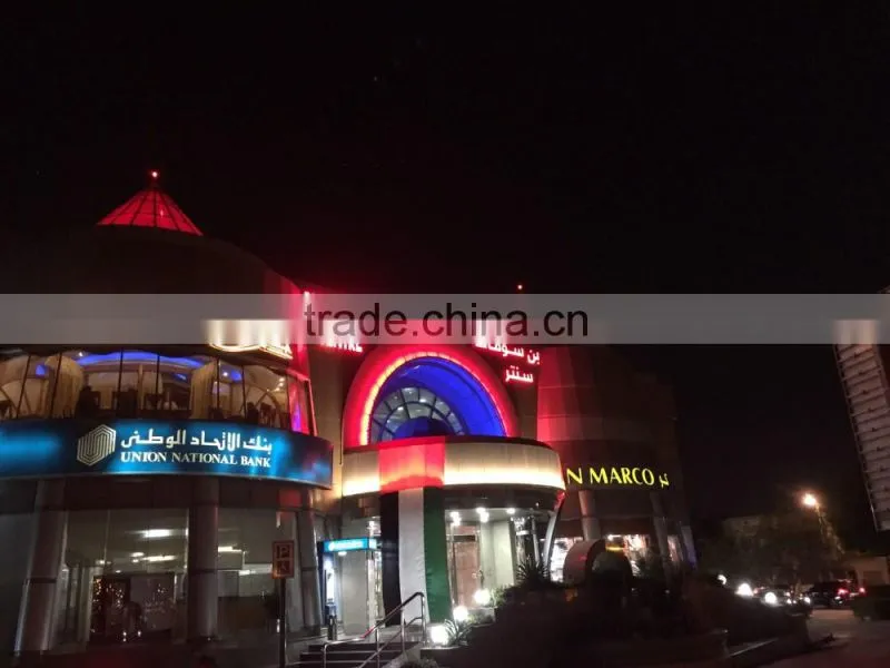 Glareless High power LED facade lighting wallwasher IP65 CE certification