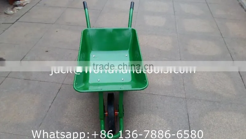 Garden construction wheel barrow WB2203 with metal tray