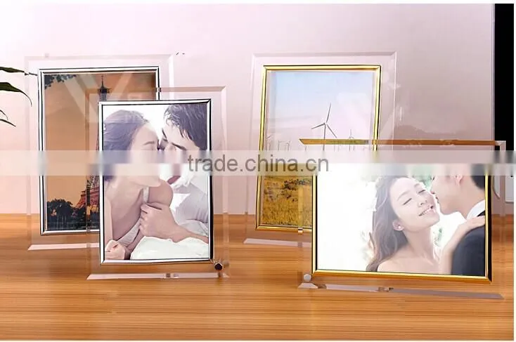 Crystal Acrylic Picture Frame,7 Inch Picture Frame