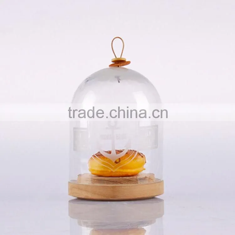 wedding&home decoration glass dome, glass cloche for decoration