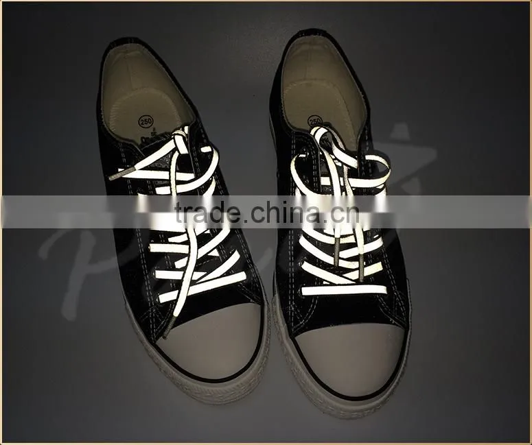 3M Reflective shoelaces, custom reflectable shoelaces, 3M safety laces