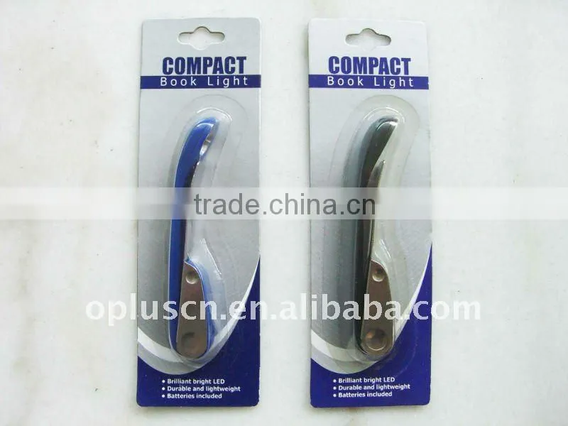 LED BOOK LIGHT, CLIP AND FOLDABLE TYPE