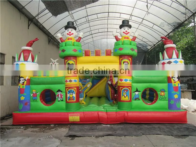 inflatable spongebob theme amusement park game for kids