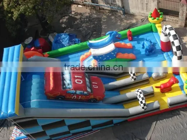 inflatable fun city amusement park, bouncy castle game