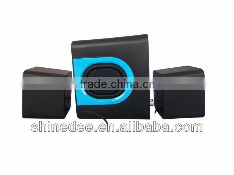 3 (2.1) Channels and Home Theatre,Portable Audio Player,Mobile Phone,Computer Use Speaker