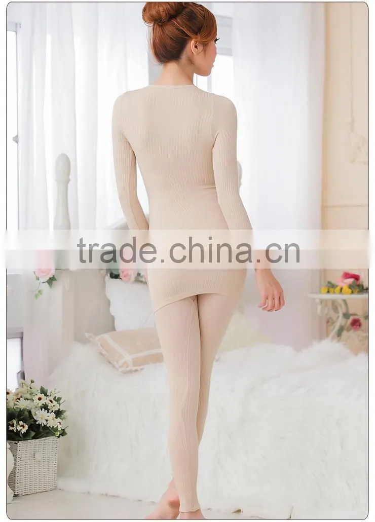 Long Johns Sets Body Slim Thermal Wear, Ladies Underwear