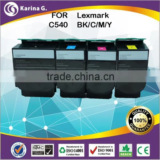 C540 cartridge use for LEXMARK C540 printer toner cartridge