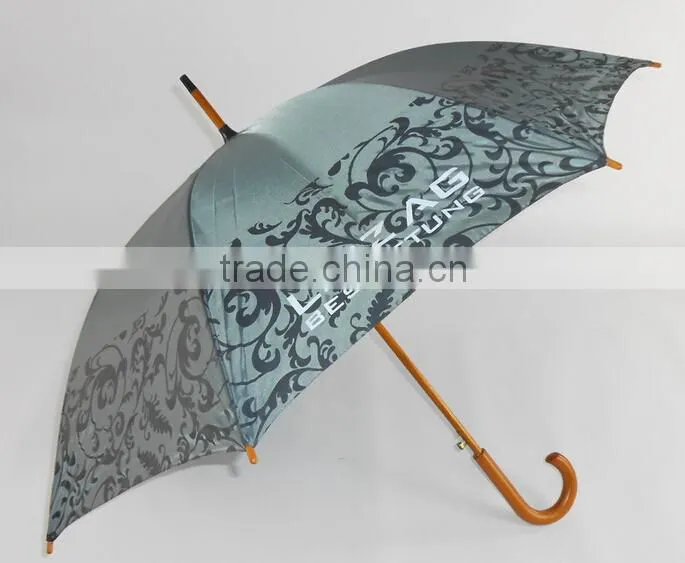 auto open best selling wooden frame umbrella from china umbrella factory