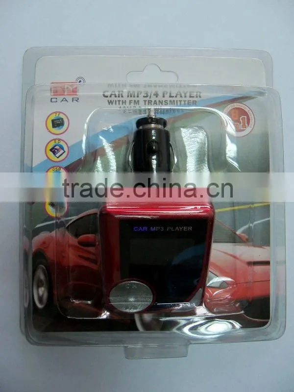 TF SD USB Wireless new car mp3 player FM modulate