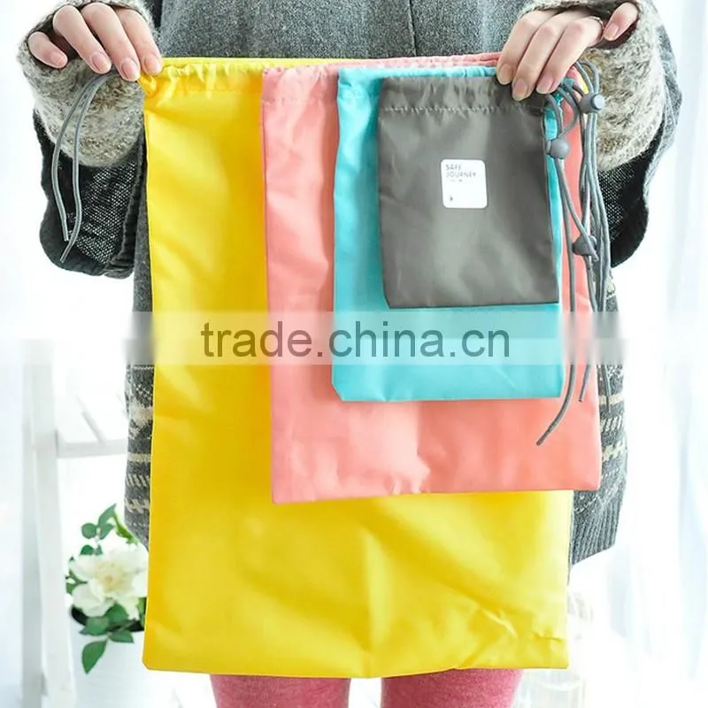 210D Polyester Drawstring Bag for Packing gifts