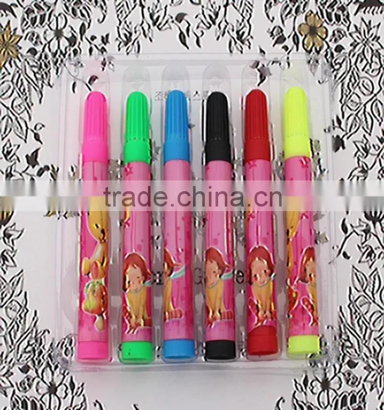 6PCS /Set color water pen magic drawing pen present grafitti sets