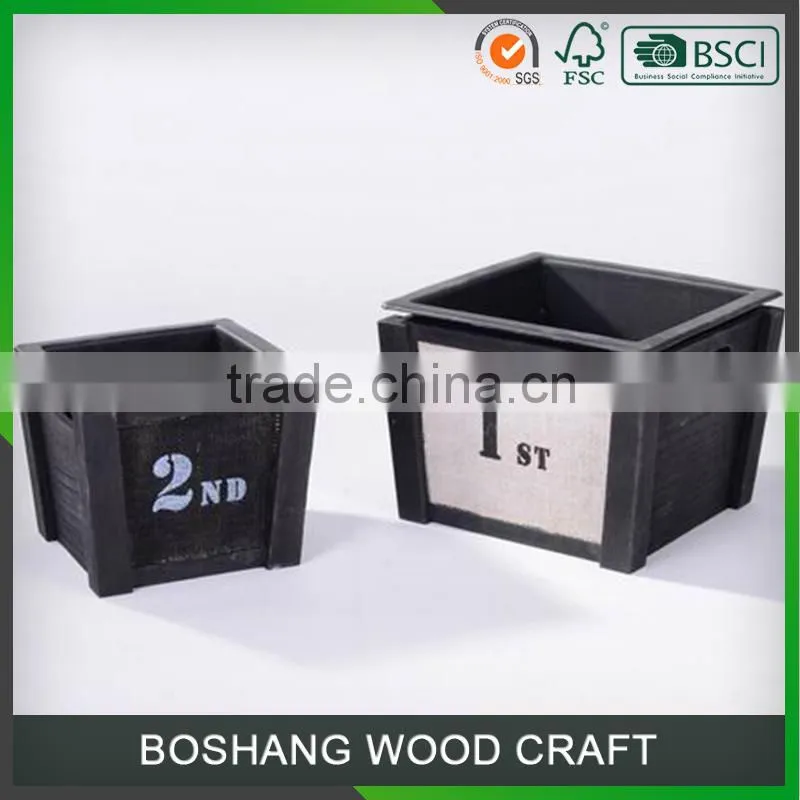 2016 Stylish and Cheap Wooden Storage Box