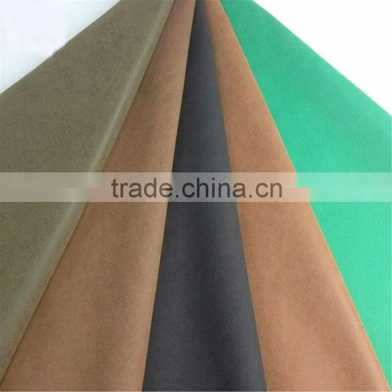 PU synthetic leather /synthetic leather meter price