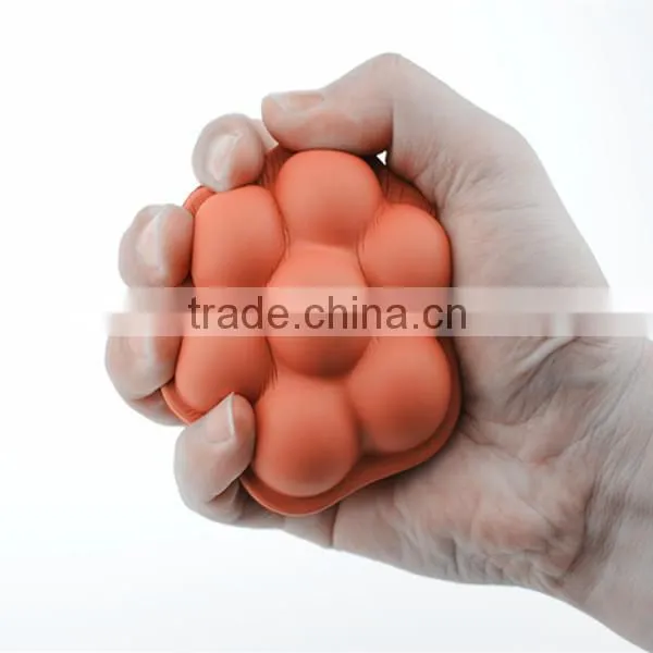 Promotional PU stress balls toy ,Customized Flower Shape reliver stress ball