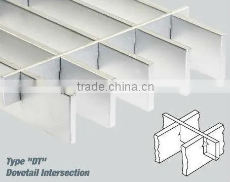 Dovetail Pressure Locked grating
