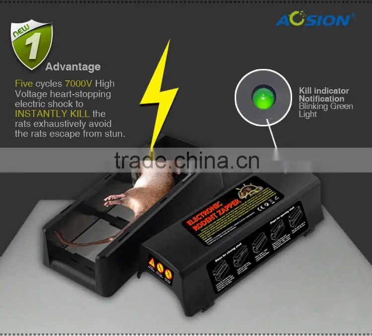 Aosion New Design factory made Indoor humane rat killer/pest control mice trap