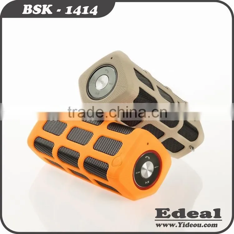 waterproof Portable Stereo Mini Bluetooth Speaker and power bank speaker