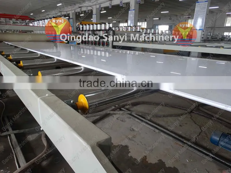 wood plastic composite board making machine