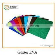 China Supplier glitter sheet,glitter EVA foam