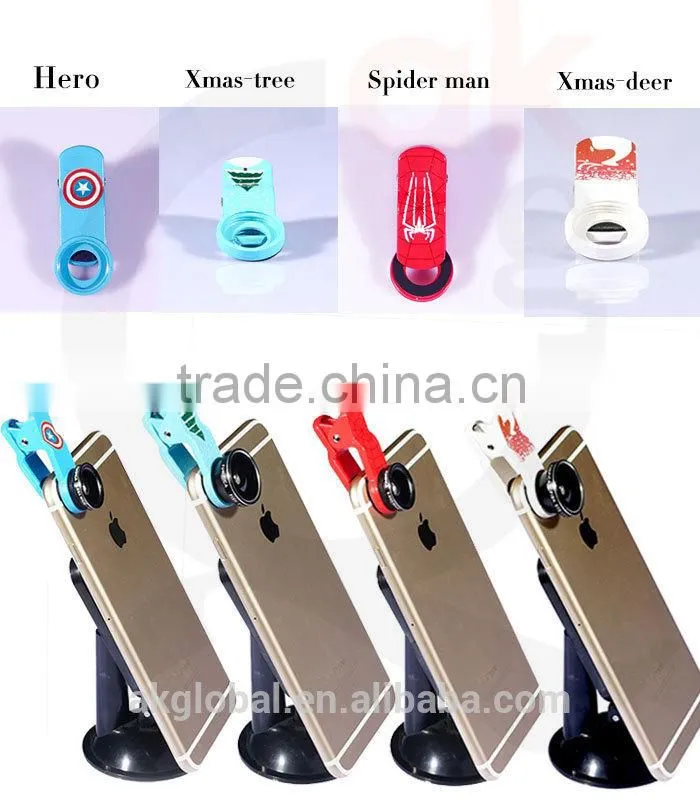 3 in 1 Mobile Lens Smartphone Lens,Zoom Lens for Mobile Phone,Mobile Phone Lens
