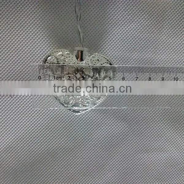 led solar light string led christmas lights string light heart
