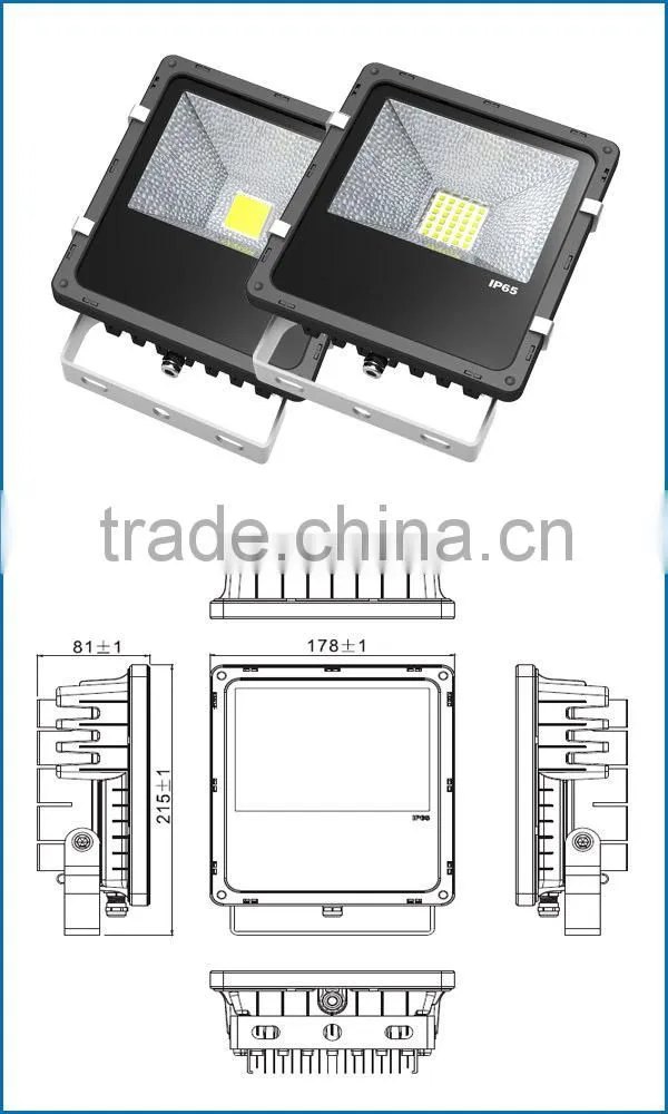 Waterproof IP65 High Lumen chips outdoor 30w led floodlight