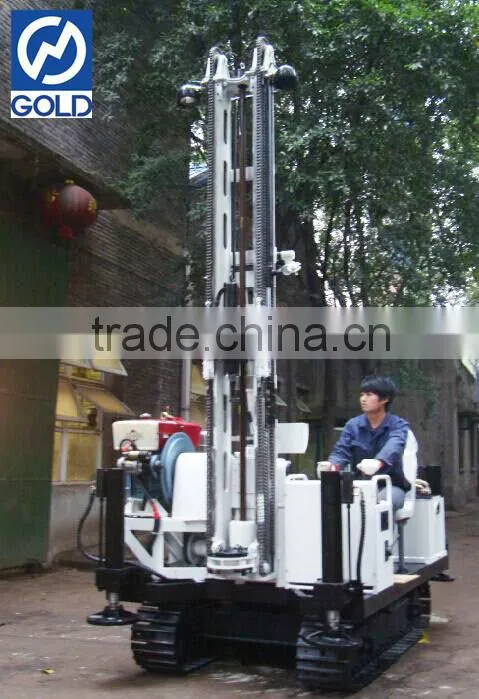 Crawler mounted MGJ-50L base consolidation anchor drilling rig with ISO certificated