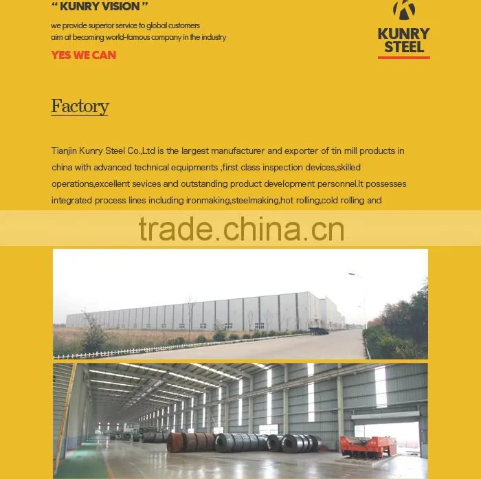 prime laminated tinplate coil for can making